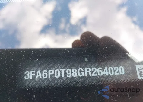 2016 Ford Fusion Se from USA, damaged, VIN 3FA6P0T98GR264020